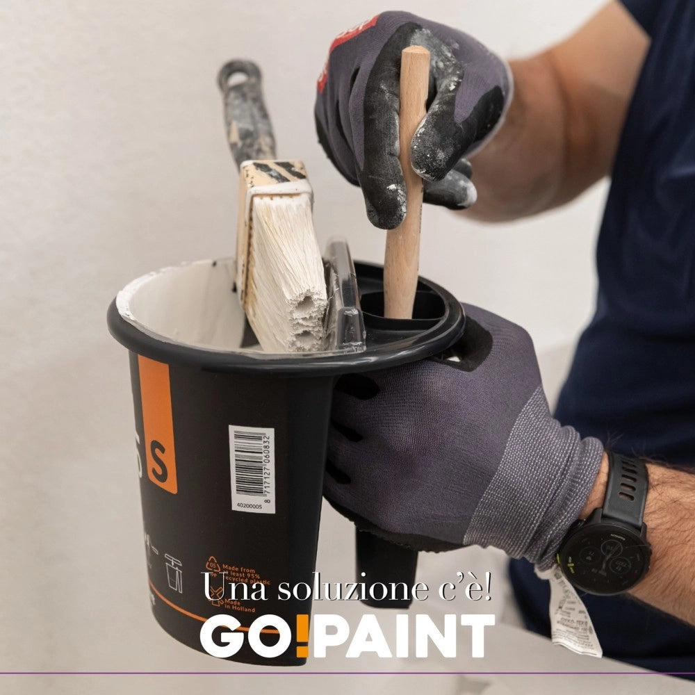 Go paint roll and go s brocca contenitore con impugnatura per smalto pittura impregnante