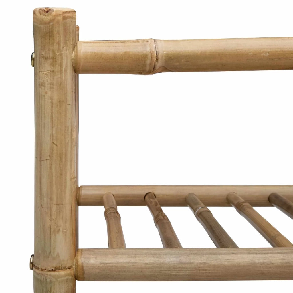 Scarpiera con lo scaffale Naturale 68 x 28 x 30 cm Bambù 42028235