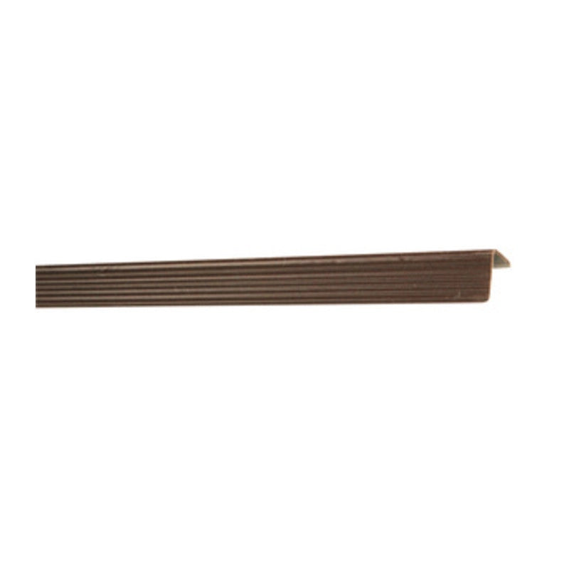 PARASPIGOLO 25X25 PLASTICA RIGATO 170 CM MARRONE- 50,0 pz