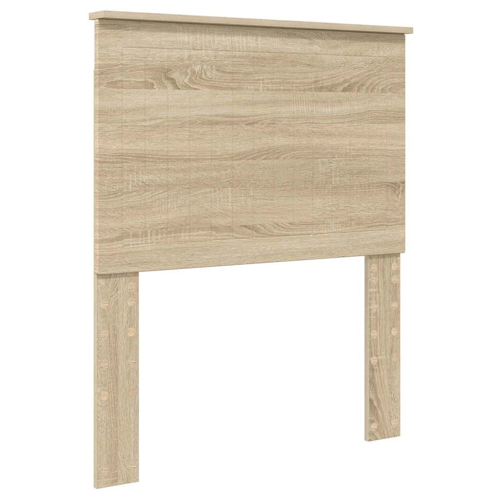 Testiera | Testata con Testiera | Testata Rovere Sonoma 80 cm Legno multistrato