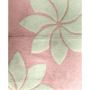 TAPPETO LOTO 50X80CM ROSA IN COTONE CON ANTISCIVOL