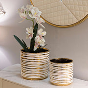 Banivaka, Vaso set 2 Vasi, Bianco