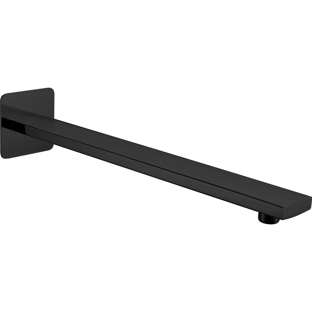 IMEX Tubo a muro ovale in acciaio e ottone nero opaco per supporto a parete robusto e resistente design funzionale e finitura opaca elegante modello Imex-BPC005-NG