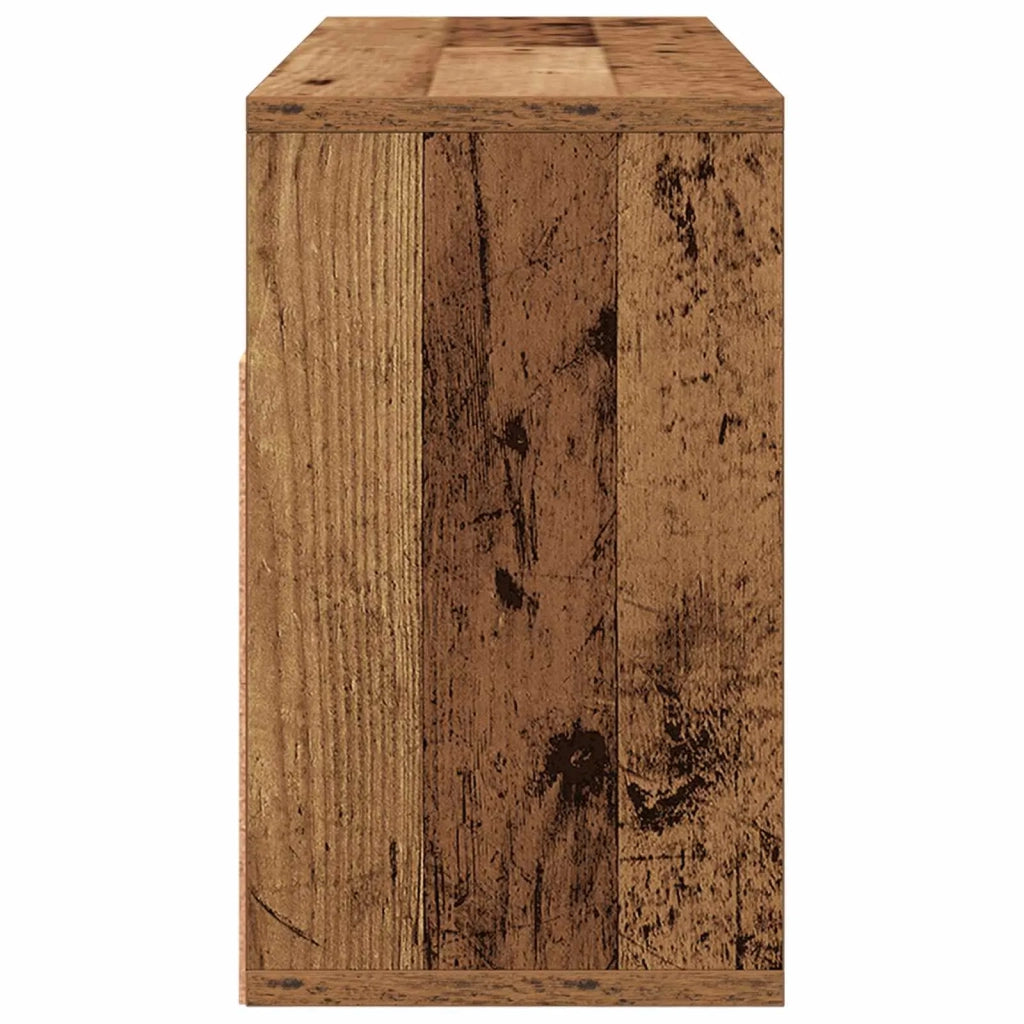 Lowboard con cassetto Legno vecchio 72 x 22,5 x 38 cm CFW5254041