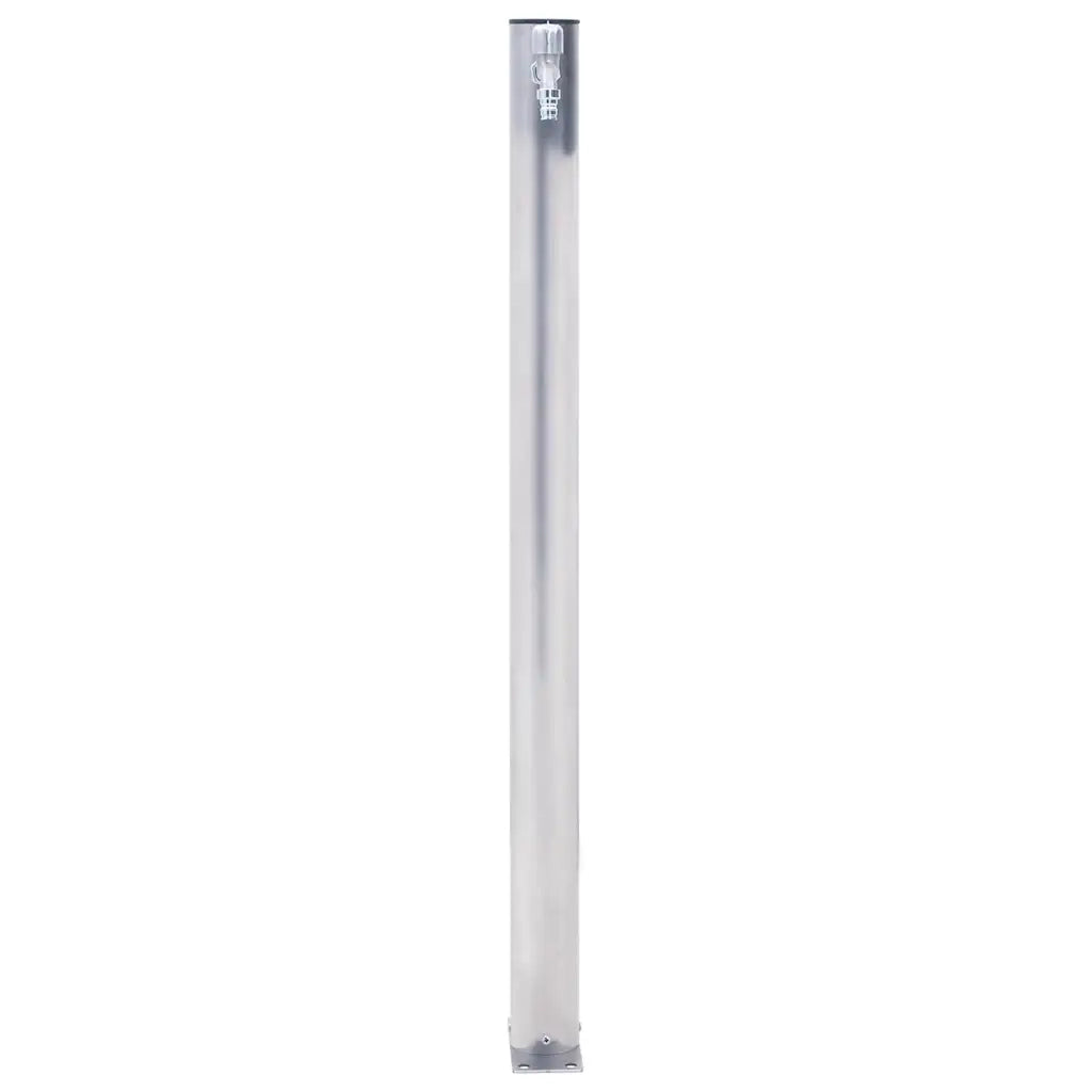 Colonna d'Acqua da Giardino 100 cm Acciaio Inox Rotonda 364503
