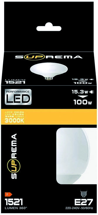 Suprema LAMPADA A LED GLOBO E27 luce fredda 24 W - 2500 lumen 3.00 pz