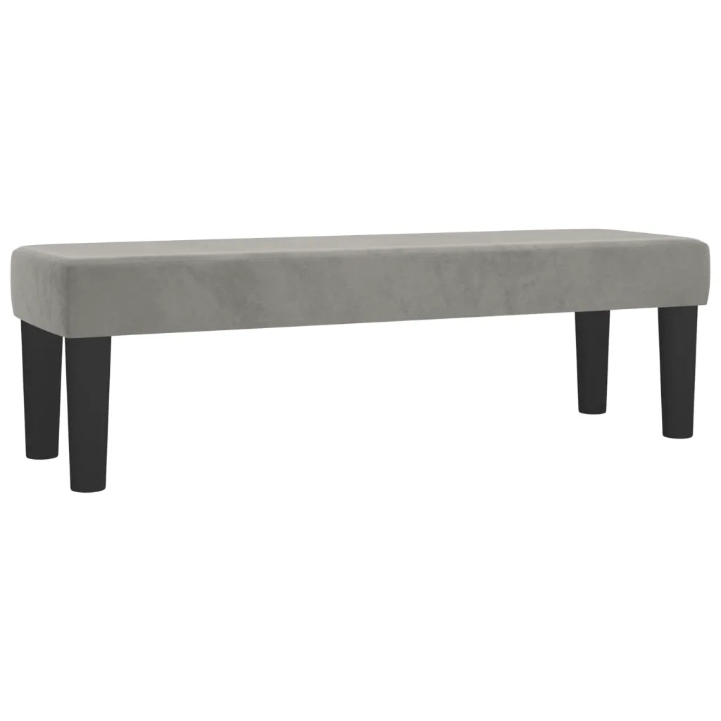 Giroletto a Molle con Materasso Grigio Chiaro 200x200cm Velluto 3137803