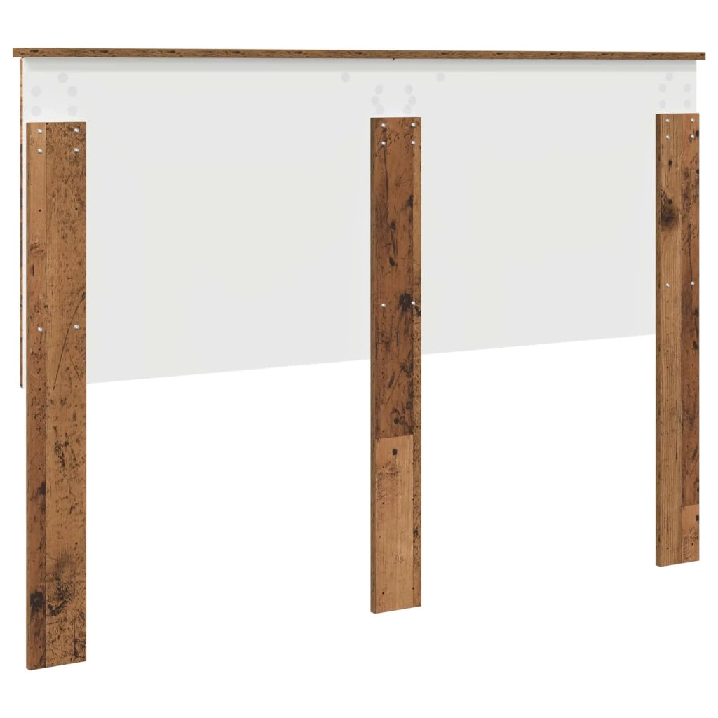 Testiera | Testata con Testiera | Testata Legno vecchio 140 cm Legno multistrato