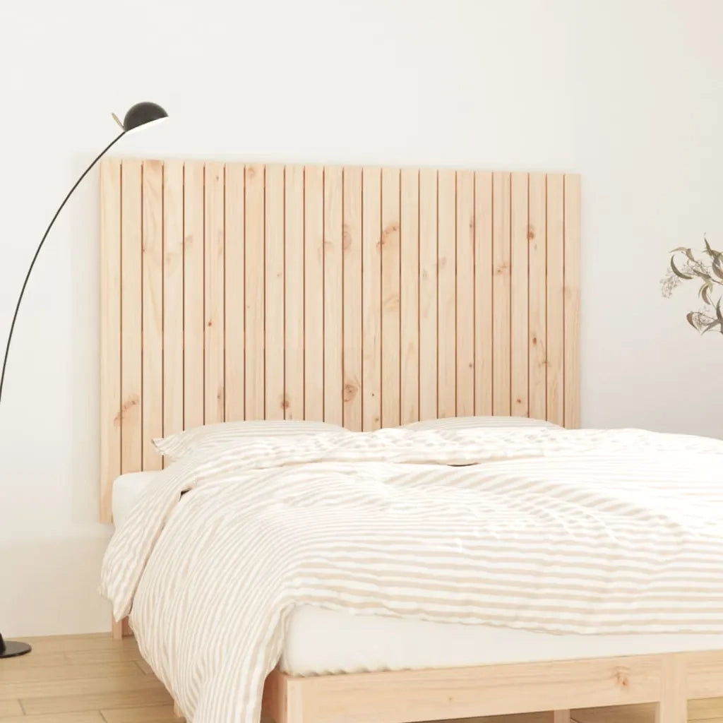 Testiera | Testata da Parete 159,5x3x110 cm in Legno Massello di Pino