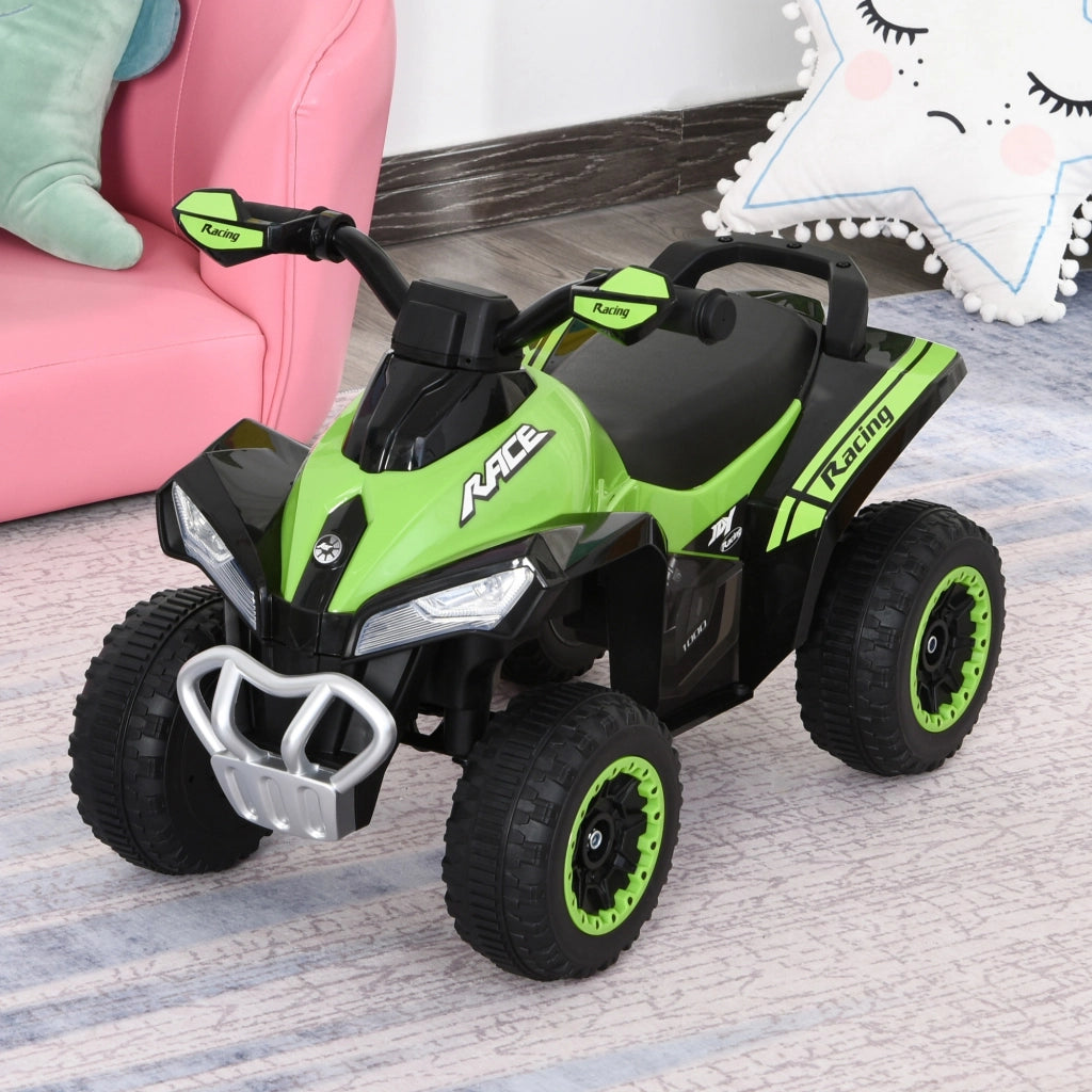 Portagiochi Quad Bambini 18-36 Mesi ¨C Minimal ¨C Verde Nero 67x38x44 cm