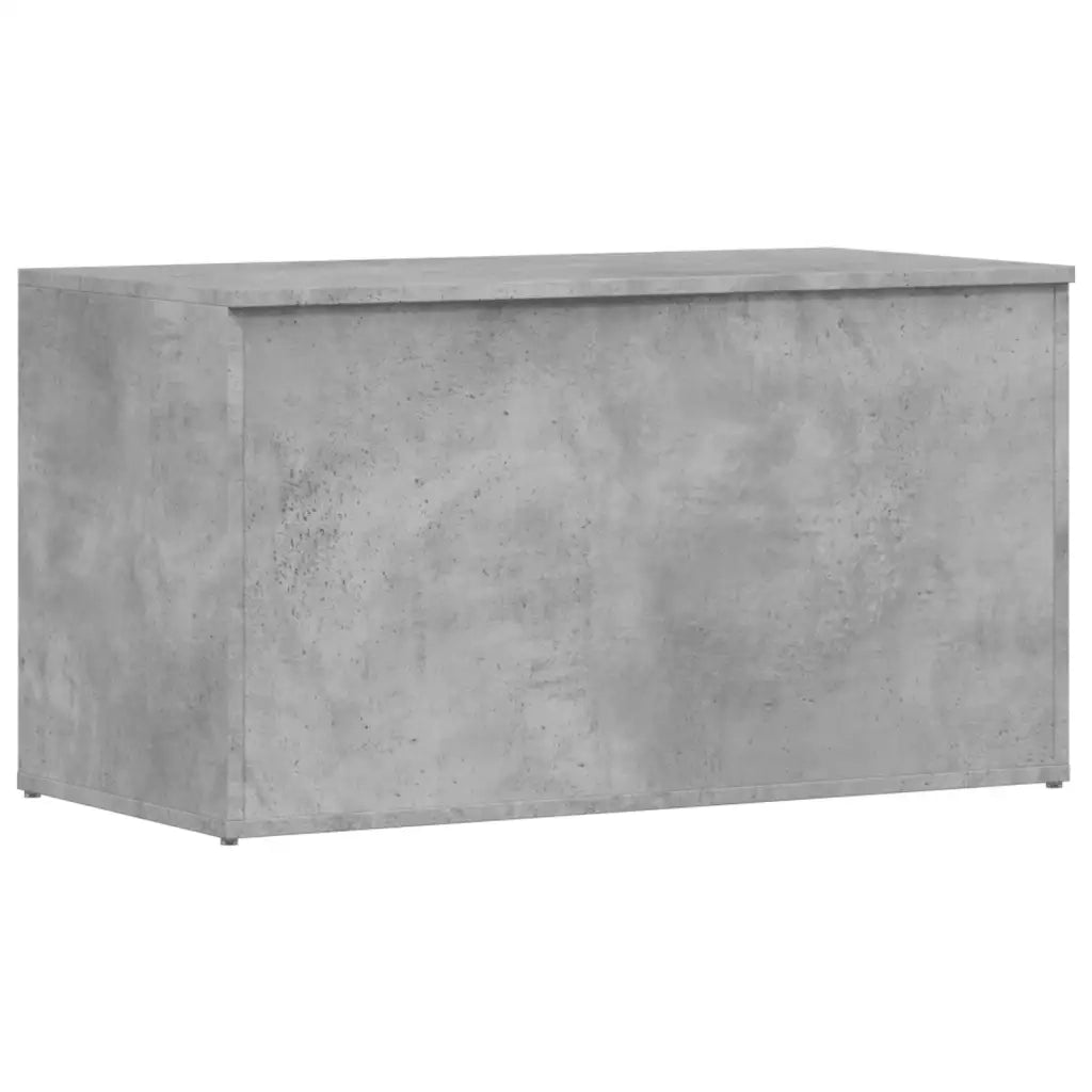 Cassapanca Grigio Cemento 84x42x46 cm in Legno Ingegnerizzato 803060