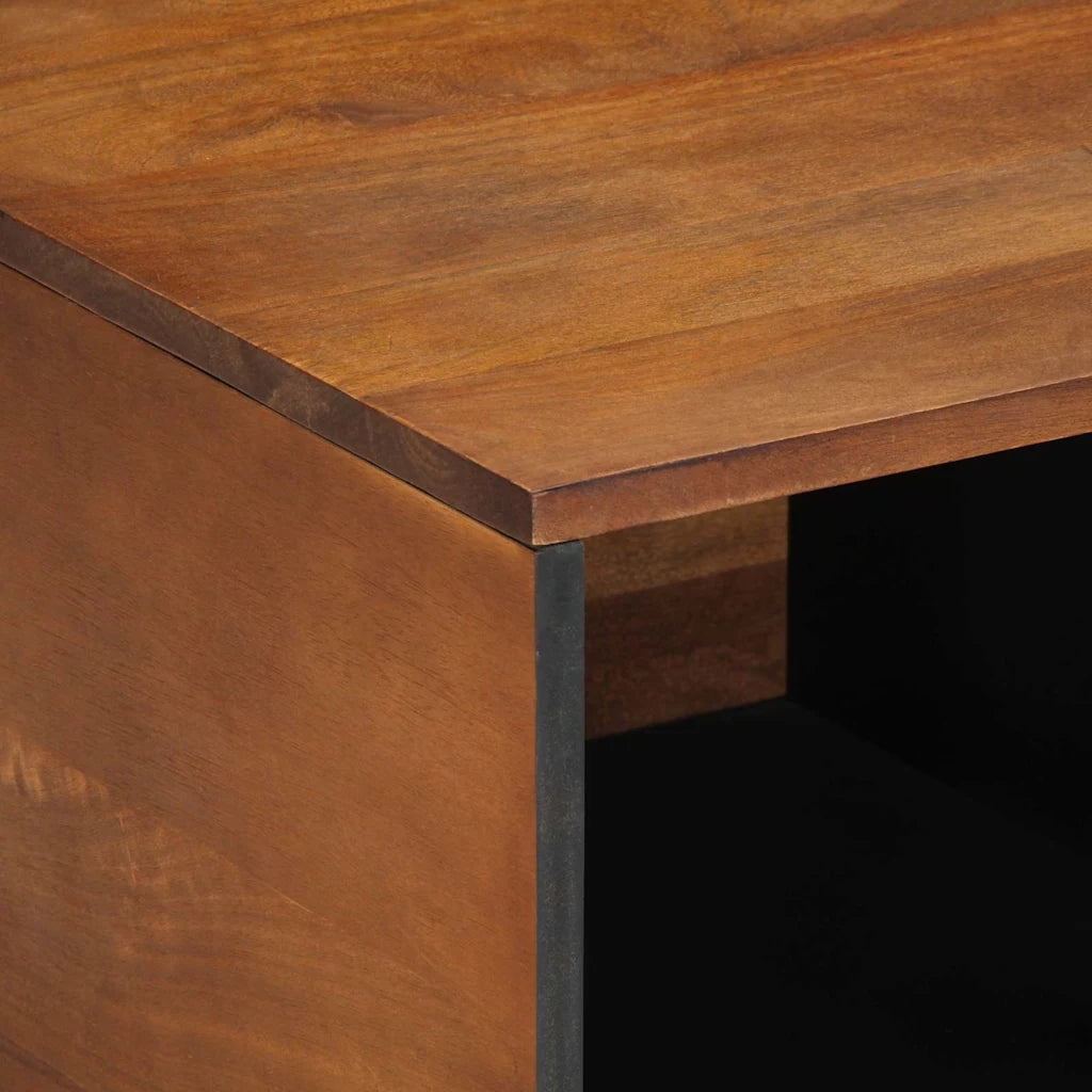 Tavolino da Salotto-Tavolino da soggiorno-Tavolo Marrone miele 80 x 50 x 40 cm 574524