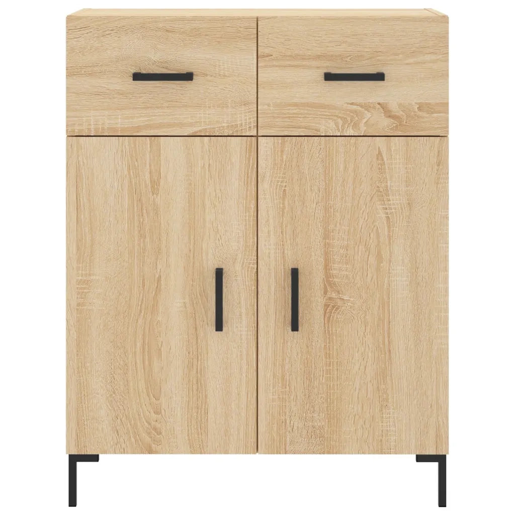 Credenza Rovere Sonoma 69,5x34x180 cm in Legno Multistrato 3199876