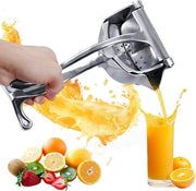 Manuale grande pressa per frutta - squeezer portatile in lega d'alluminio e acciaio inossidabile - per limone arancia e succo di mele