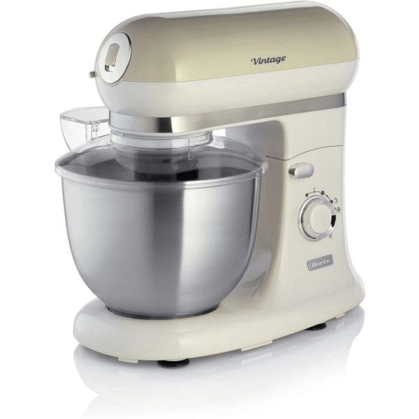 Ariete 1588 impastatrice planetaria - pane, pizza e dolci - 7 velocità - 3 fruste - 5,5 litri - acciaio inox - 2400 watt - linea vintage - celeste - ARI1588BL