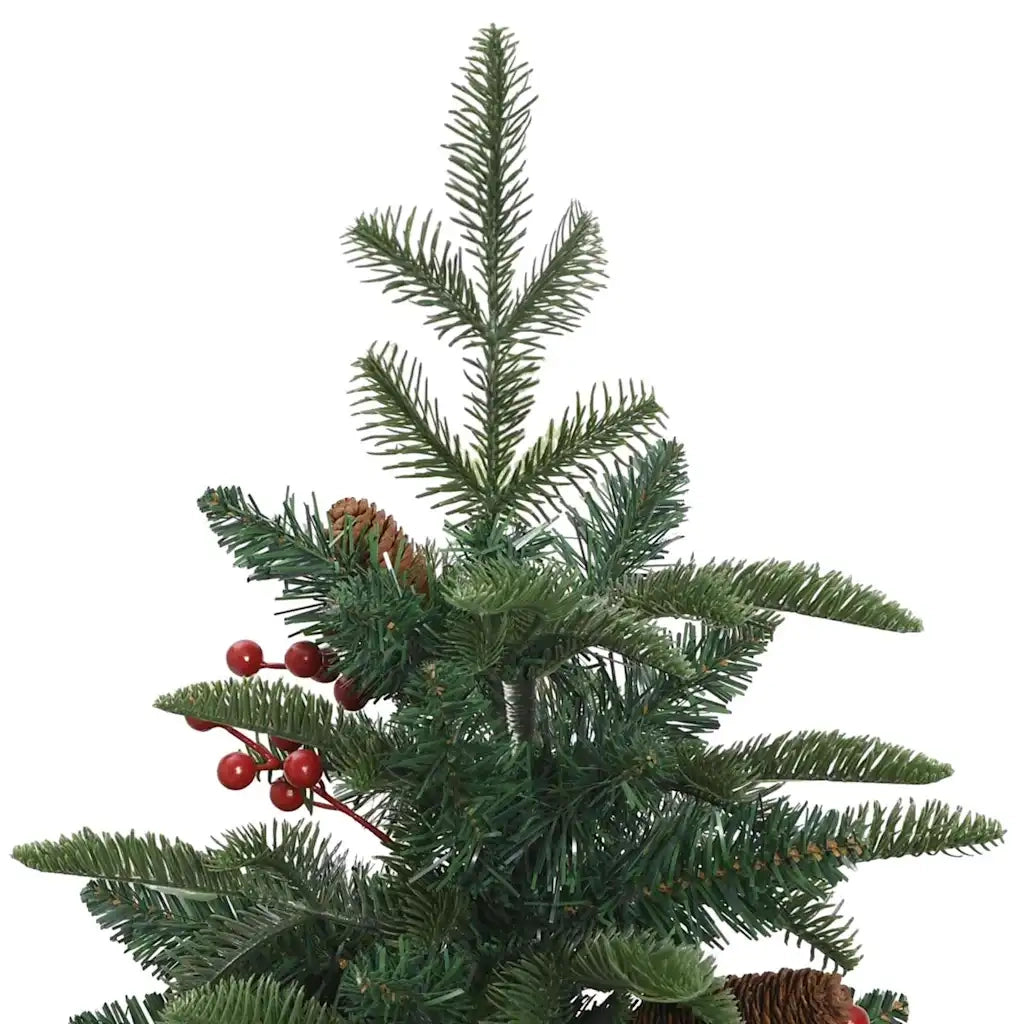 Albero di Natale | Decorazioni natalizie artificiale con 150 LED Verde 150 cm
