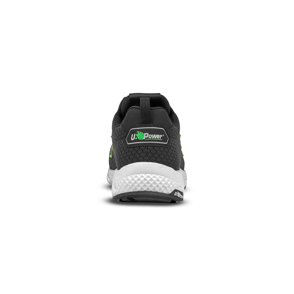 U-Power SCARPE ANTINFORTUNISTICA BASSE S3S CI HI HRO FO SR RED EGO MITCH ESD Col.Grigio/Verde Mis.41