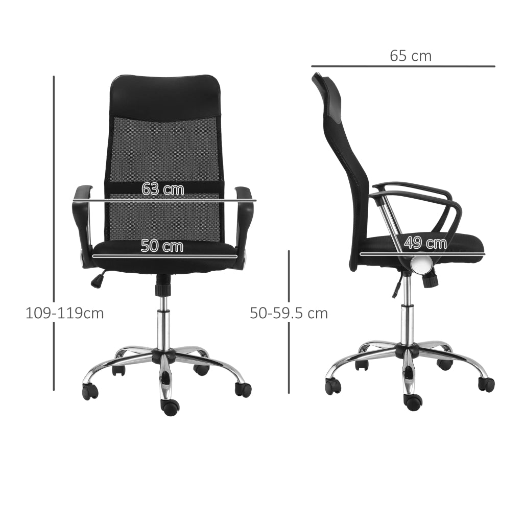 Sedia da ufficio con schienale in rete, sedia da scrivania regolabile in altezza, sedia da gaming ergonomica, sedia girevole con funzione dondolo,