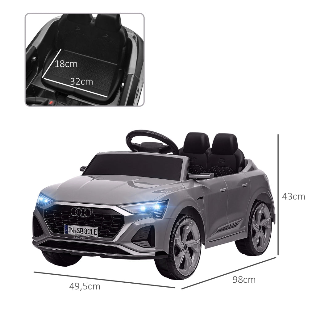 Auto elettrica per bambini ¨C Minimal ¨C Grigio