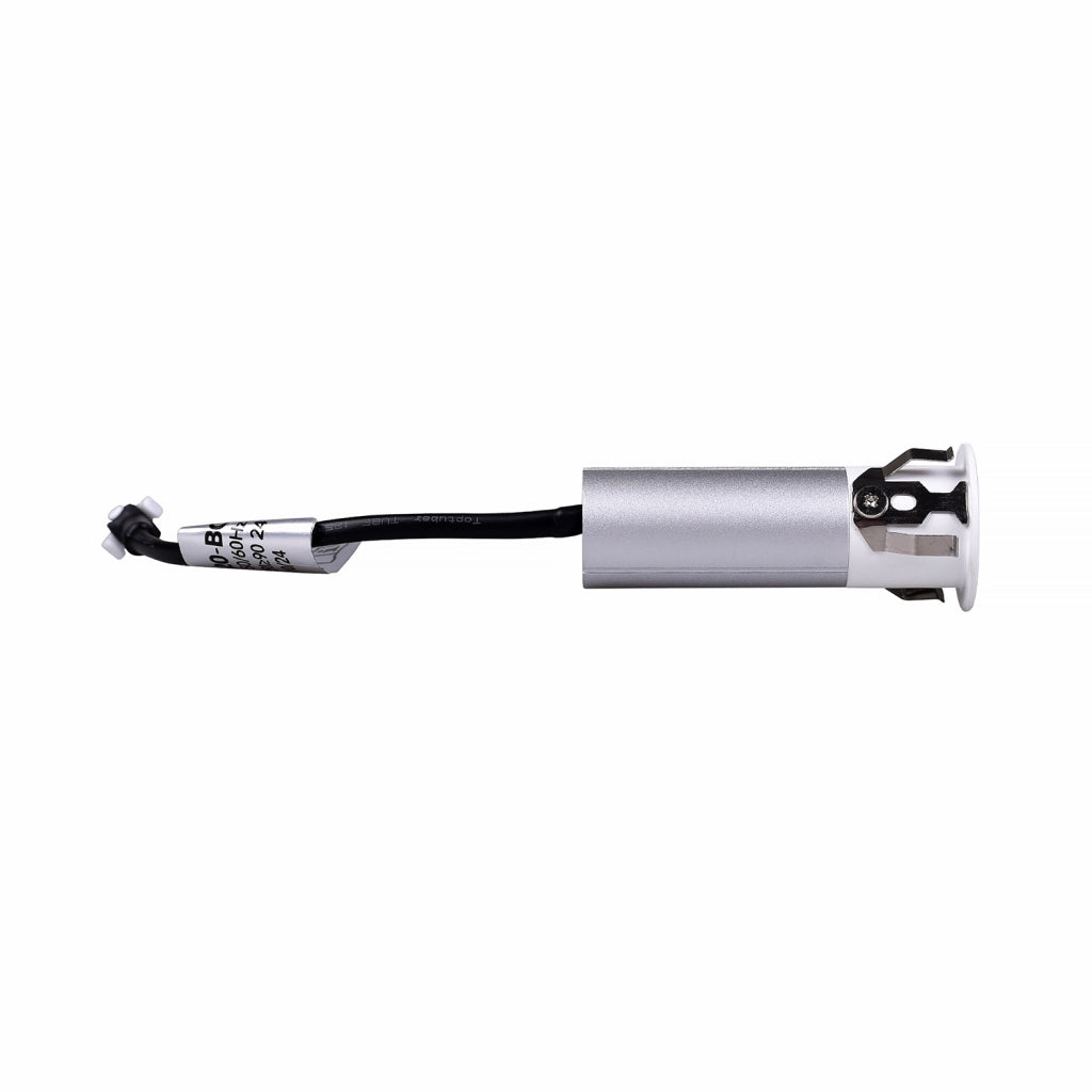 FARETTO LED DA INCASSO 3W LUCE NATURALE 4000K° - ILLUMINAZIONE A BASSO CONSUMO DESIGN COMPATTO IN ALLUMINIO BIANCO E ARGENTO