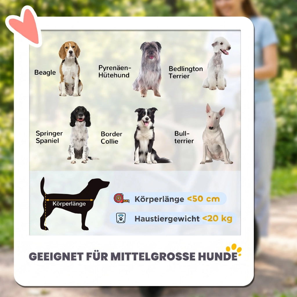 Carrello per Cani Pieghevole ¨C Minimal ¨C Marrone Chiaro
