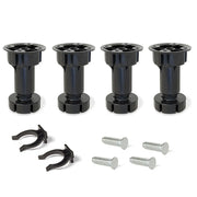Kit di piedini regolabili per mobile Bone H100 mm nero