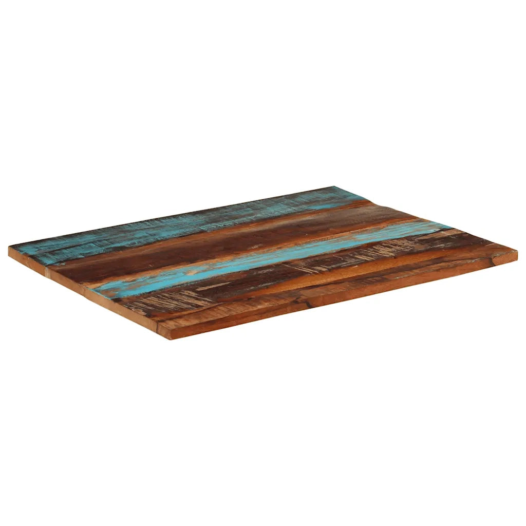 Piano Tavolo | Superficie Tavolo | Piano Scrivania Rettangolare 70x90 cm 25-27 mm Legno di Recupero
