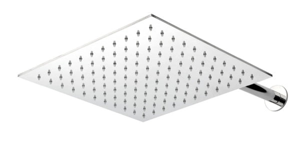 SOFFIONE Flat quadro BIANCHI cromo