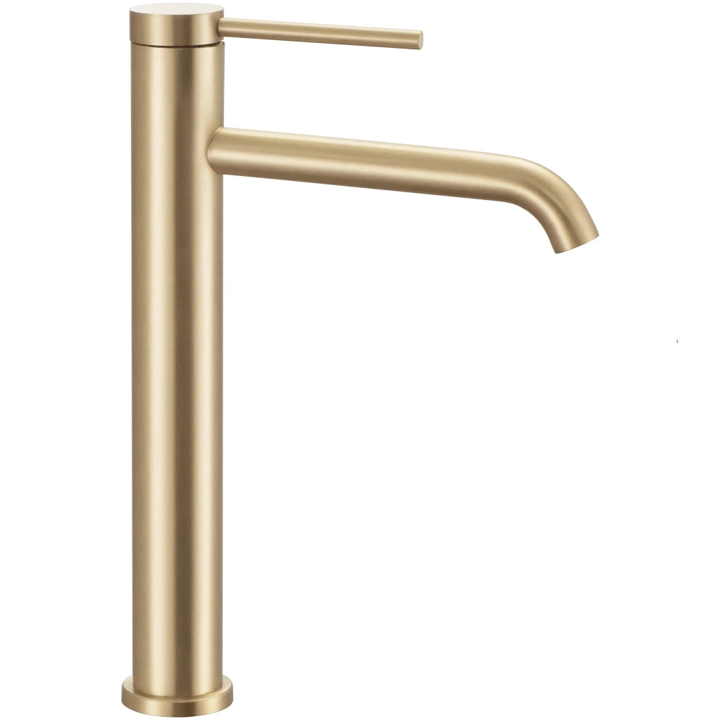 Rubinetto Da Lavabo Rea Clif Gold Brush