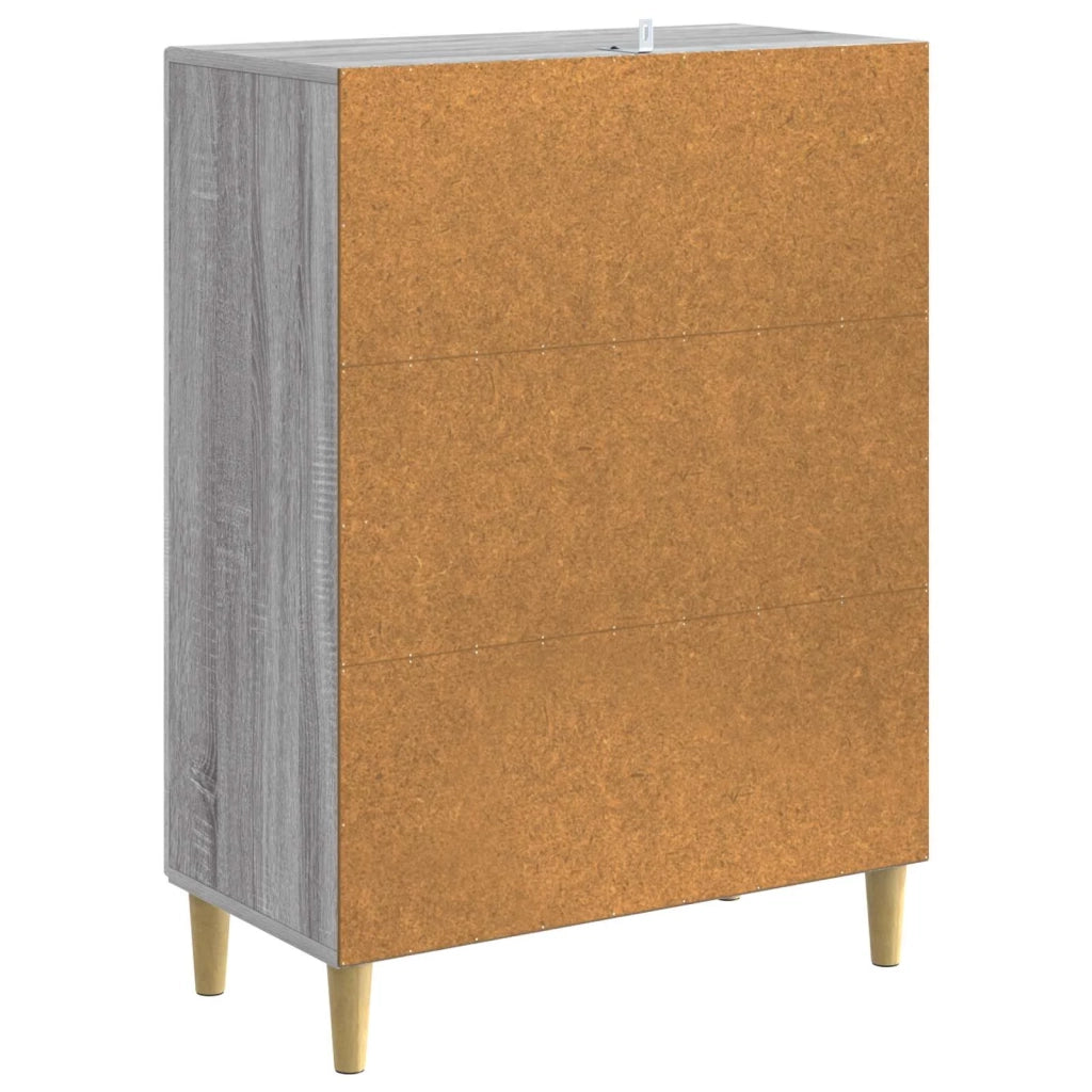 Credenza Sonoma grigio 66 x 34,5 x 90 cm Legno ingegnerizzato 895091