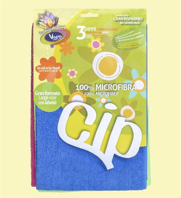 MAURY'S VAP CLEAN PANNO PAVIMENTI 40X60 IN MICROFIBRA