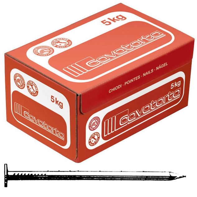 CHIODI TESTA PIANA 23X150 CAVATORTA- 5,0 kg