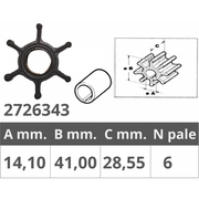 GIRANTE HONDA 4T 8-9-15HP IMPELLER HONDA 19210-ZV4-651