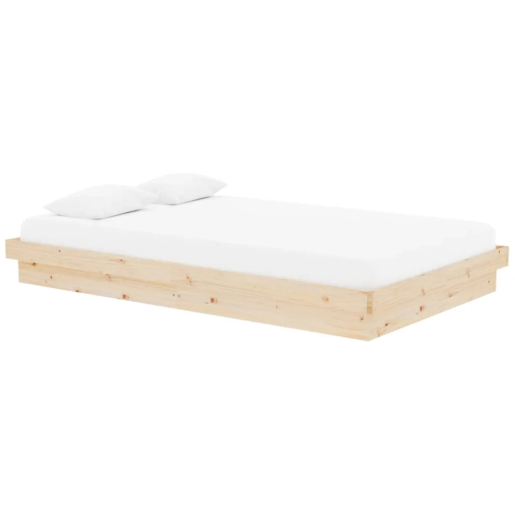 Giroletto-Struttura Letto in Legno Massello 120x200 cm 404936