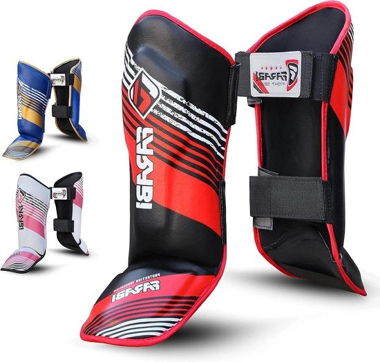Scheenbeschermers per bambini per allenamento MMA e kickboxing Farabi