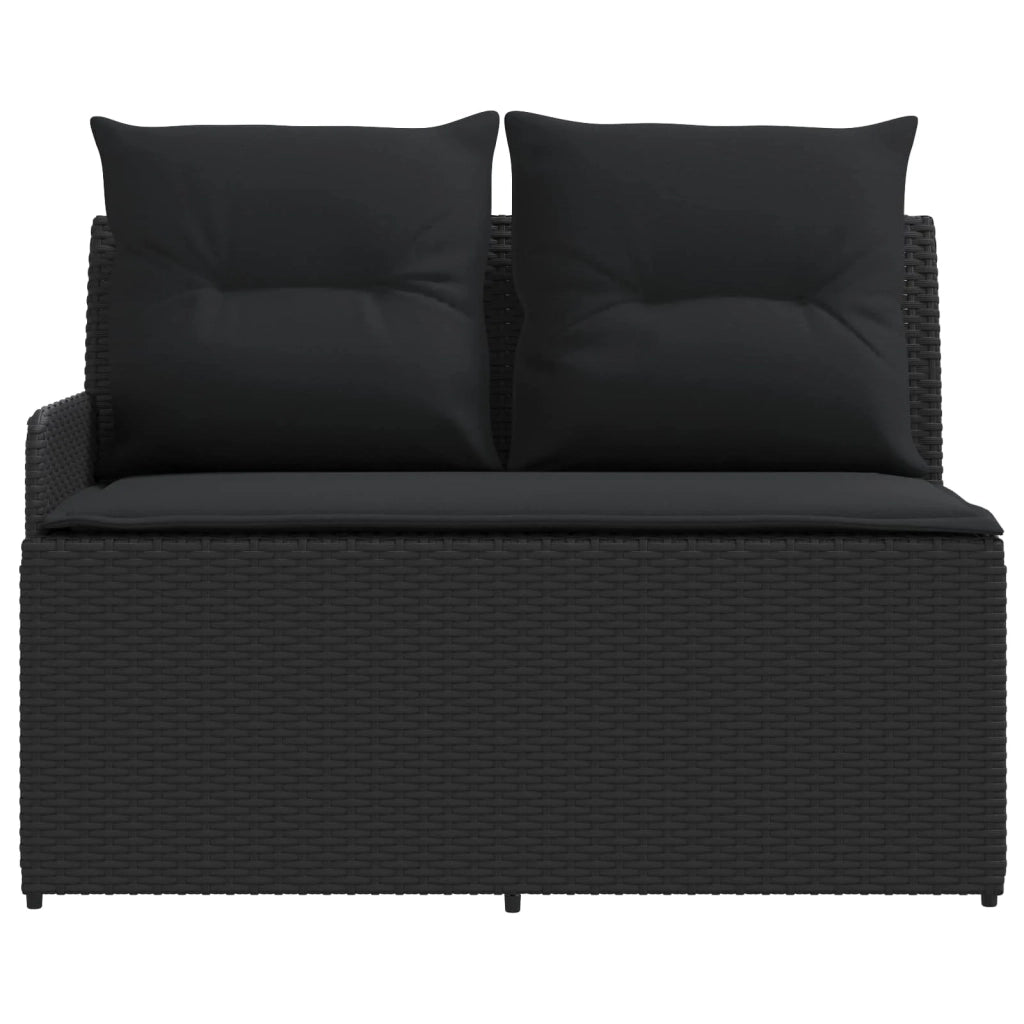 Sofa da giardino-Divano con braccioli da giardino con divano angolare 2 Pezzo 163101