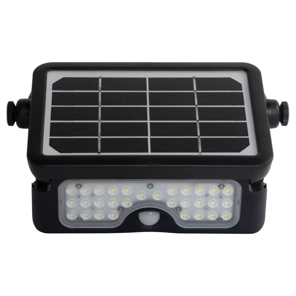 Faro solare LED 5W 500lm 4000K sensore IP65 EKO9082