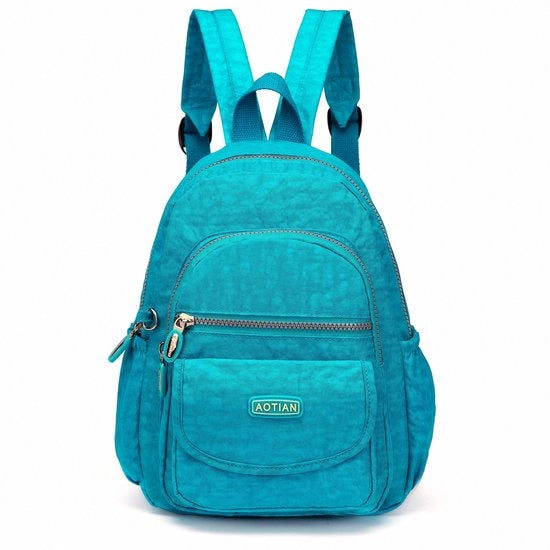 Borsa da viaggio per ragazze e donne, leggera e compatta, 7 litri, azzurro turquesa