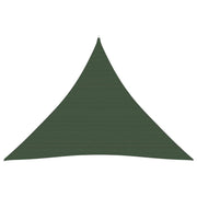 Vela ombreggiante/ombrellone 160 g/m² 4,5 x 4,5 x 4,5 m HDPE verde scuro 02_0009430