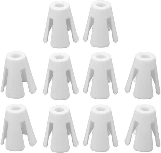 Accessori per macchina da cucire, 10 pezzi, 4 x 3 x 2 cm, contenitore per filo, contenitore per bobina, compatibile con la maggior parte delle macchine da cucire