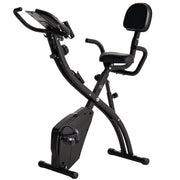 Bicicletta Ellittica 2 in 1 ¨C Minimal ¨C LCD, Pulsossimetro, Regolabile, Pieghevole