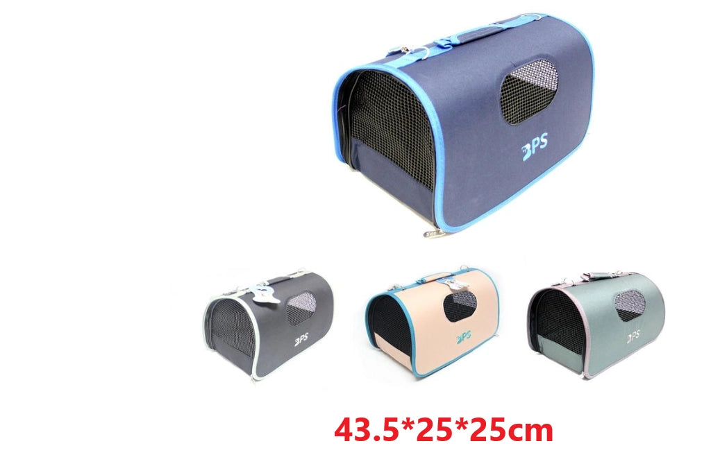 Borsa Trasportino Pieghevole per Gatti e Cani - Xylo - Mesh Traspirante 43.5x25x25cm