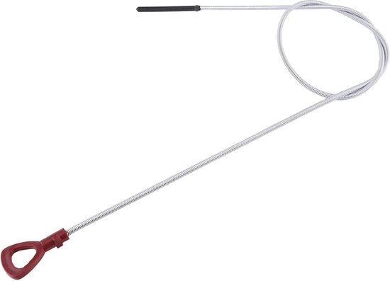 Pezzo di ricambio per auto - Olio e transmissivita' - Pezzo di ricambio per auto - Pezzo di ricambio per auto per E-klasse W210 W211 - Lunghezza 120 cm - Pezzo di ricambio per auto con doppia scala di misura e manometro per fluido di trasmissione.