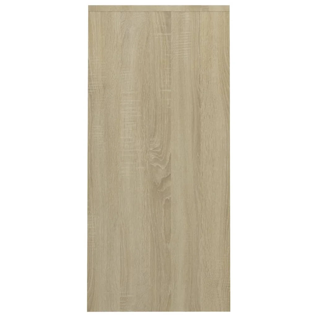 Scrivania tavolo postazione di lavoro mobile per computer studio per computer portatile rovere Sonoma legno ingegnerizzato marrone 02_0023758