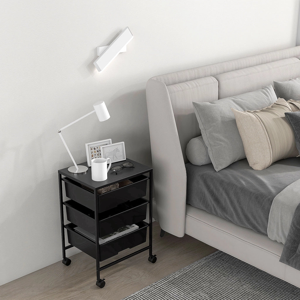 Carrello di servizio a 3 livelli ¨C Minimal ¨C acciaio
