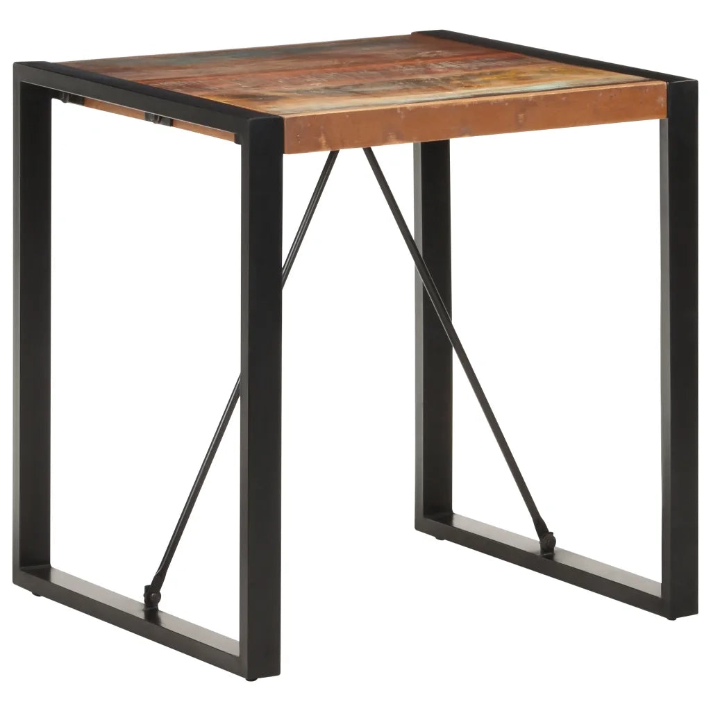 Tavolo da Pranzo | Tavolo da cucina 70x70x75 cm in Legno Massello di Recupero