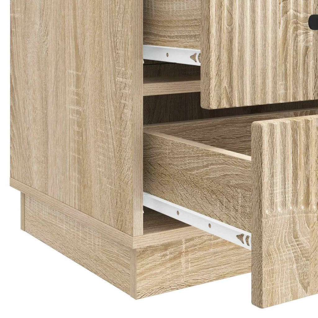 Armadio da Notte con cassetto Rovere Sonoma 43 x 41 x 63,5 cm 895247