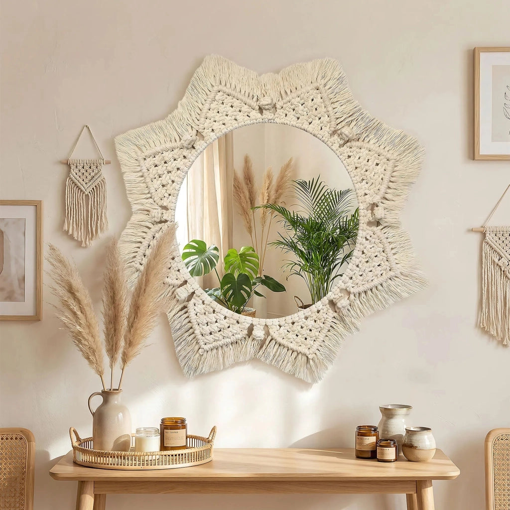 Specchio Da Parete Boho 53cm 322048