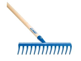 RASTRELLO DENTI CURVI CON MANICO  14 denti    AGEF