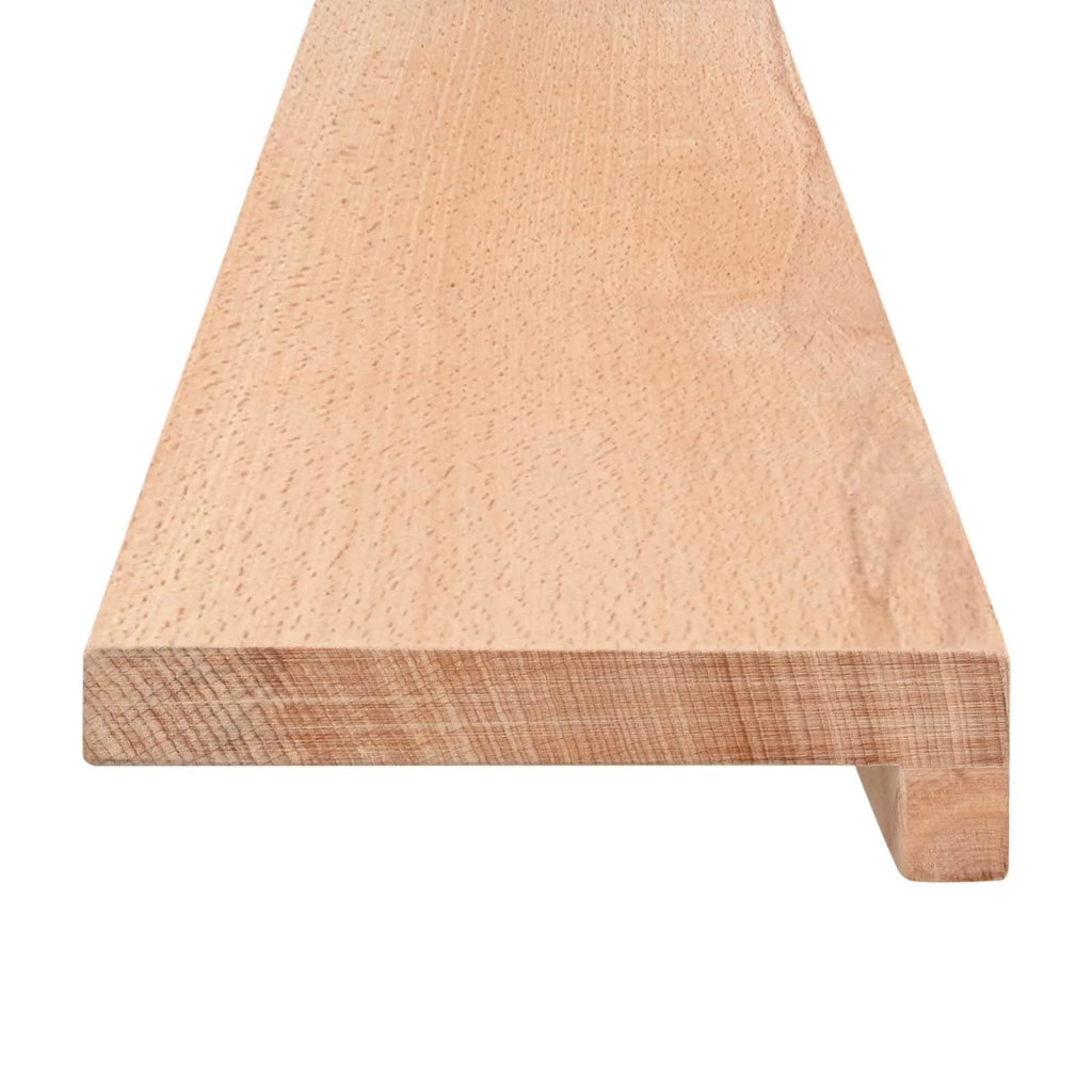 Tappeti per scale 2 pz 100 x 30 x 2 cm Naturale 3446121
